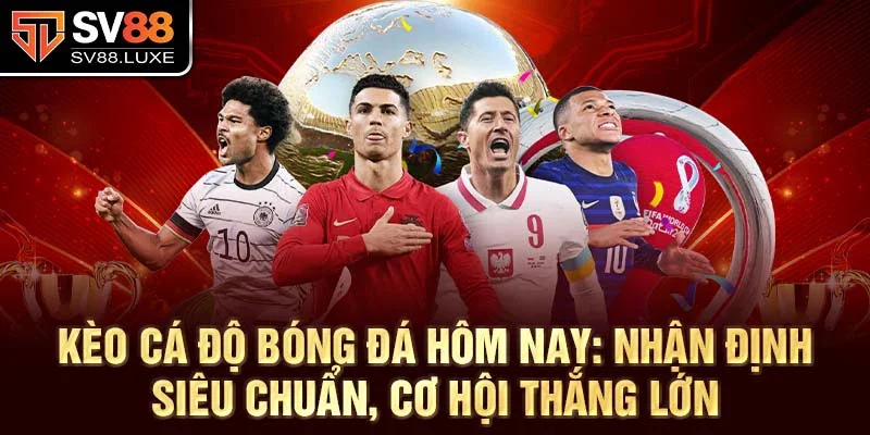 Kèo cá độ bóng đá hôm nay: Nhận định siêu chuẩn, cơ hội thắng lớn